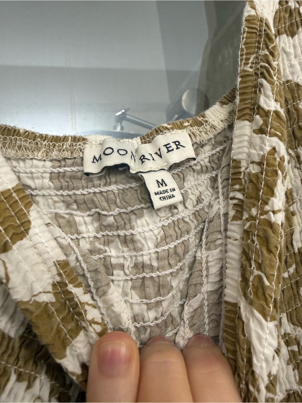 Tuckernuck Moon River smocked midi dress - Picture 3 of 4